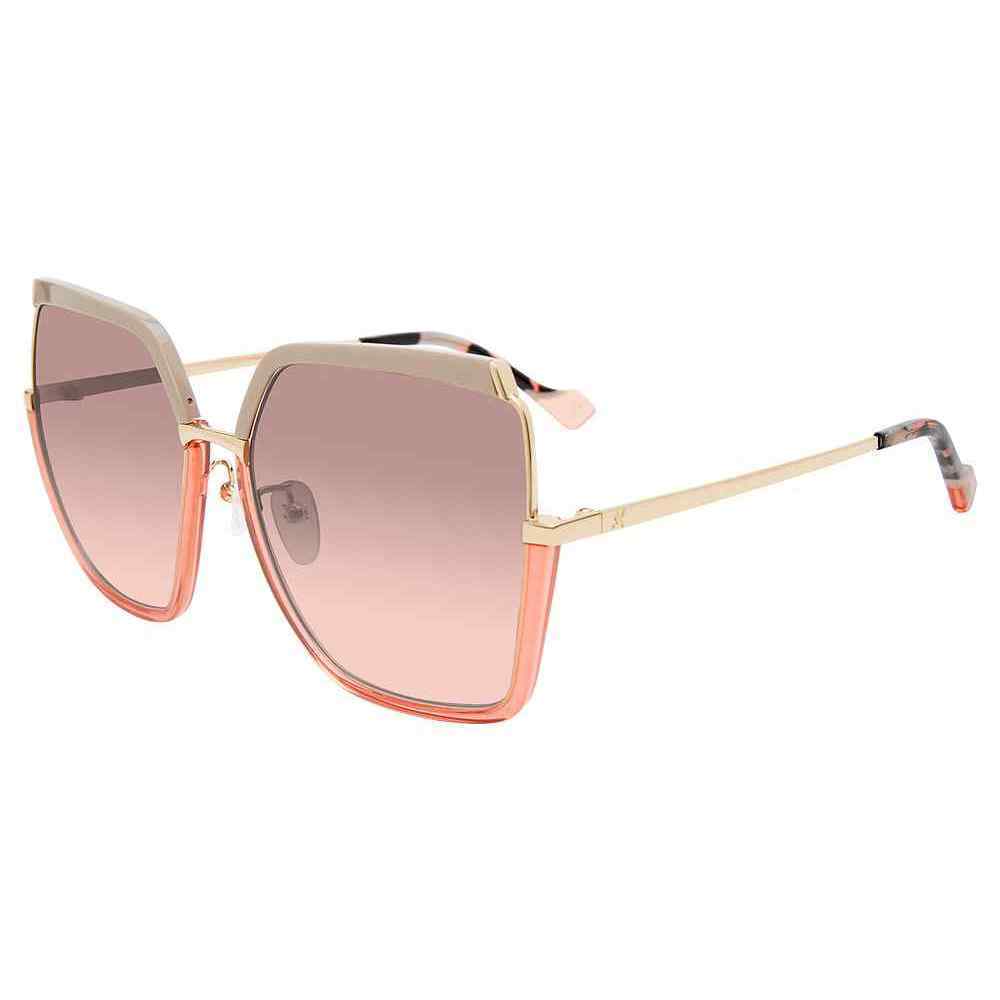 YALEA SUN SYA037 Sunglasses GOLD-0F47 60mm